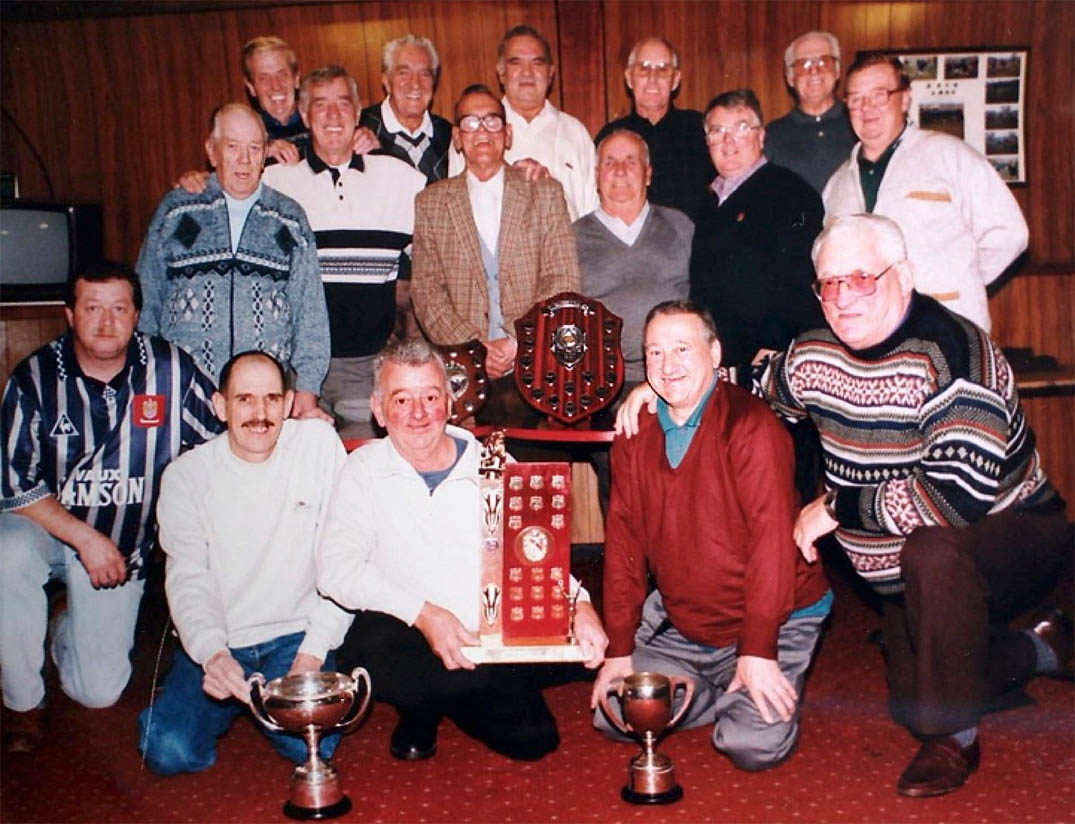 Sutton Manor Miners Crown Green Bowling Club Team Trophies